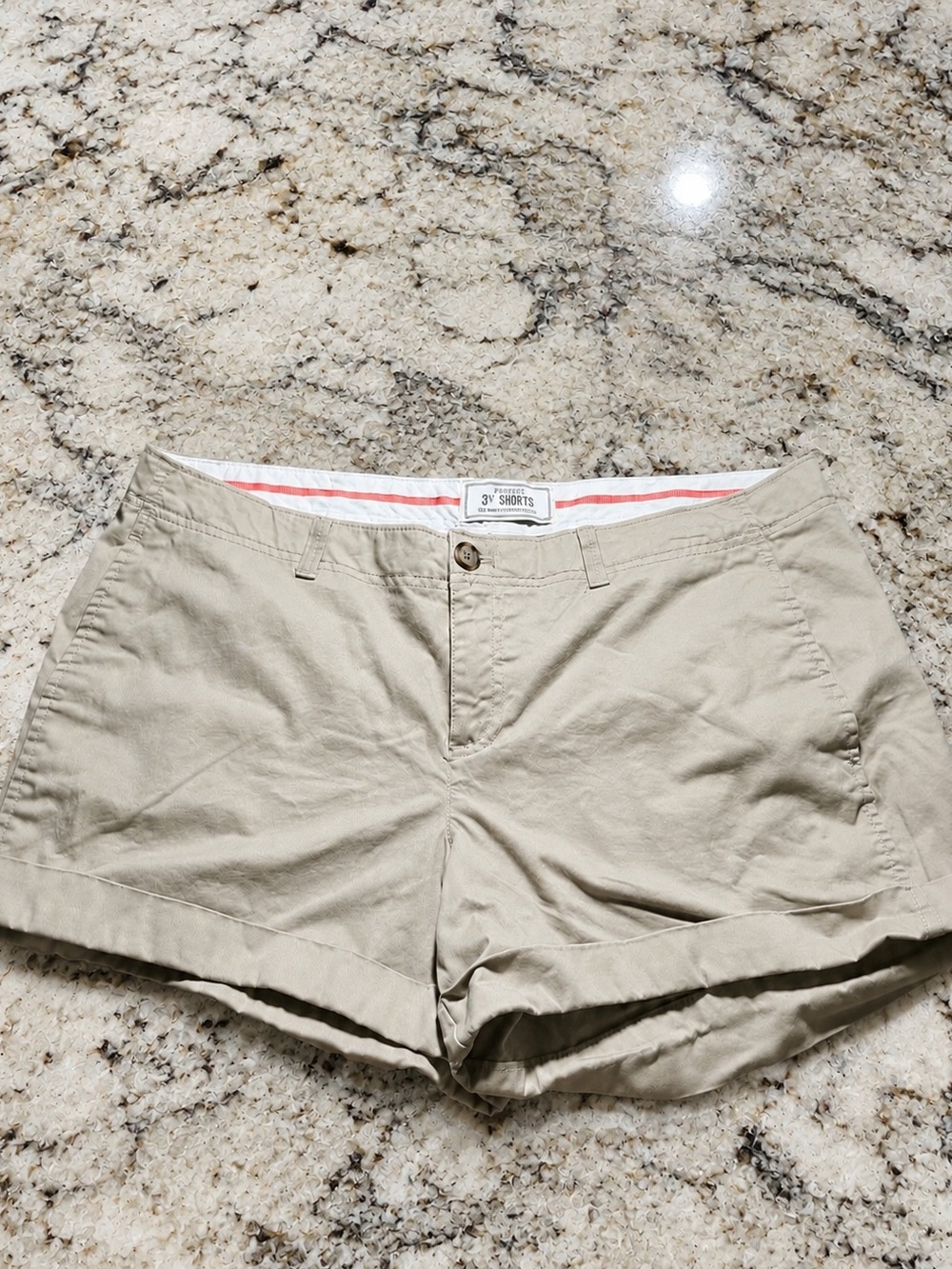 Old Navy Khaki Tan Women's Chino Shorts